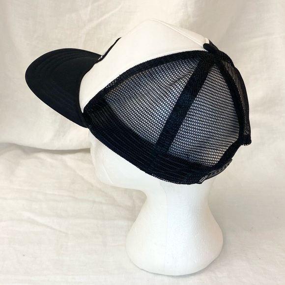 Vans Classic Patch Black And White Trucker Snapback Hat - Picture 5 of 15